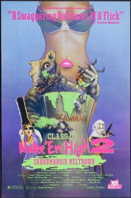 unknown Class of Nuke 'Em High Part II: Subhumanoid Meltdown movie poster