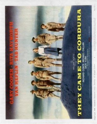 unknown They Came to Cordura movie poster