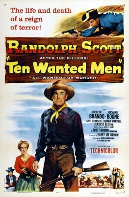 unknown Ten Wanted Men movie poster