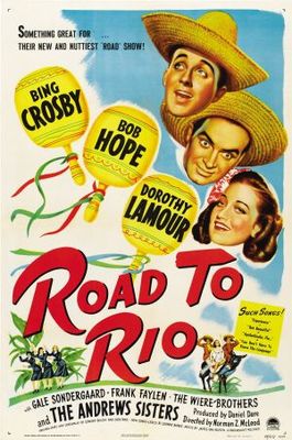 unknown Road to Rio movie poster