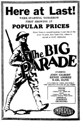 unknown The Big Parade movie poster