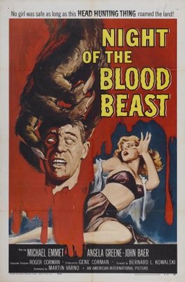unknown Night of the Blood Beast movie poster