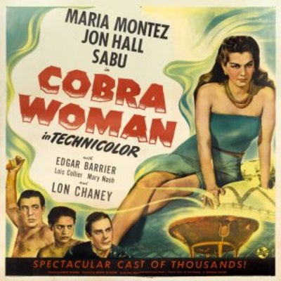 unknown Cobra Woman movie poster