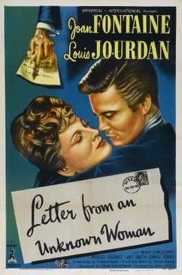 unknown Letter from an Unknown Woman movie poster