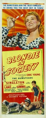 unknown Blondie in Society movie poster