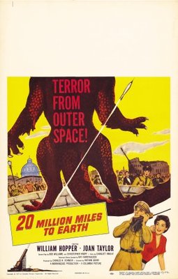 unknown 20 Million Miles to Earth movie poster