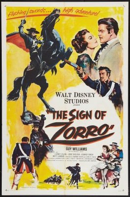 unknown The Sign of Zorro movie poster