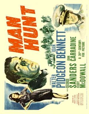 unknown Man Hunt movie poster