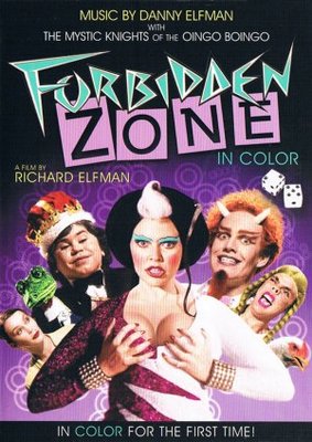 unknown Forbidden Zone movie poster