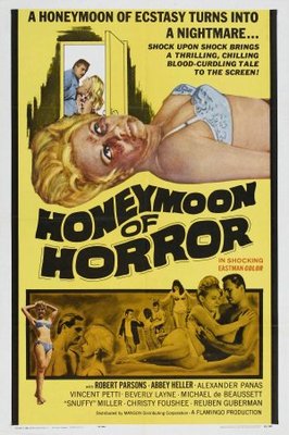 unknown Honeymoon of Horror movie poster