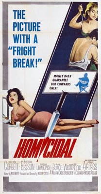 unknown Homicidal movie poster