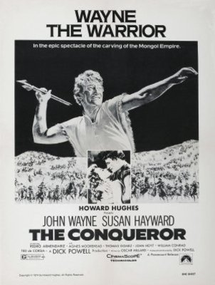 unknown The Conqueror movie poster