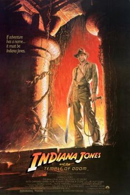 unknown Indiana Jones and the Temple of Doom movie poster