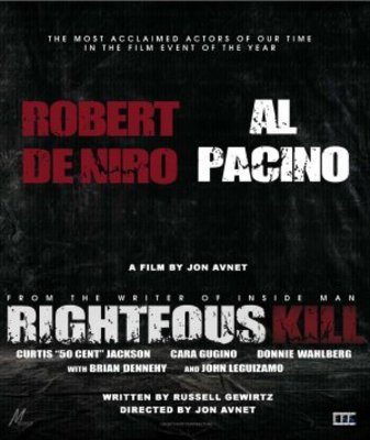 unknown Righteous Kill movie poster