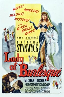 unknown Lady of Burlesque movie poster