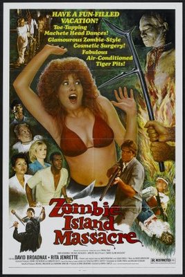 unknown Zombie Island Massacre movie poster