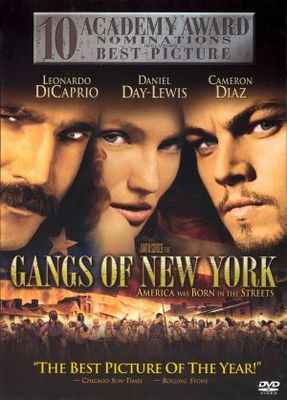 unknown Gangs Of New York movie poster