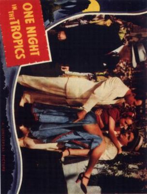 unknown One Night in the Tropics movie poster