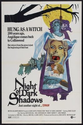 unknown Night of Dark Shadows movie poster
