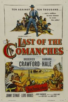 unknown Last of the Comanches movie poster