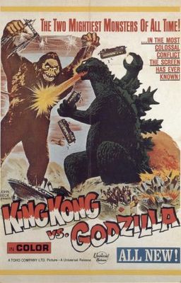 unknown King Kong Vs Godzilla movie poster