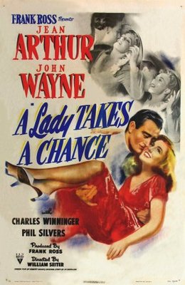 unknown A Lady Takes a Chance movie poster
