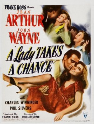 unknown A Lady Takes a Chance movie poster
