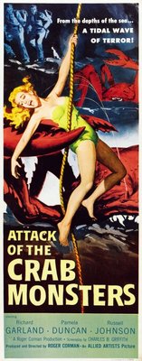 unknown Attack of the Crab Monsters movie poster