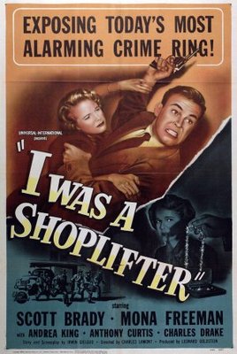 unknown I Was a Shoplifter movie poster