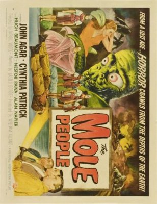 unknown The Mole People movie poster