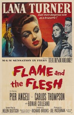 unknown Flame and the Flesh movie poster