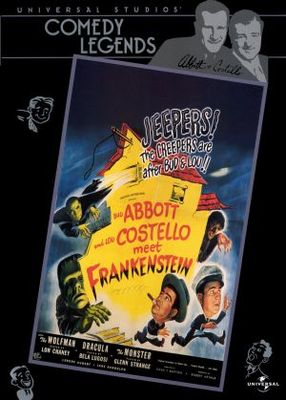 unknown Bud Abbott Lou Costello Meet Frankenstein movie poster