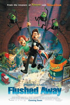 unknown Flushed Away movie poster