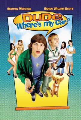 unknown Dude, Where's My Car? movie poster