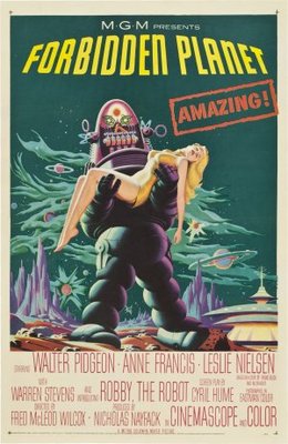 unknown Forbidden Planet movie poster