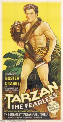 unknown Tarzan the Fearless movie poster