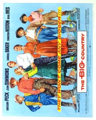 unknown The Big Country movie poster