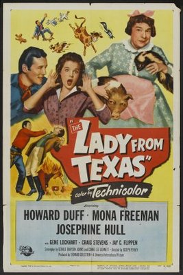 unknown The Lady from Texas movie poster