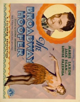 unknown The Broadway Hoofer movie poster