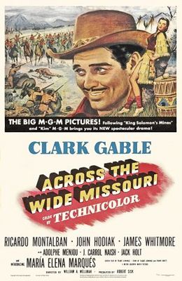 unknown Across the Wide Missouri movie poster