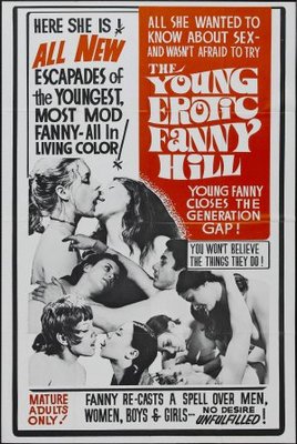 unknown The Young, Erotic Fanny Hill movie poster