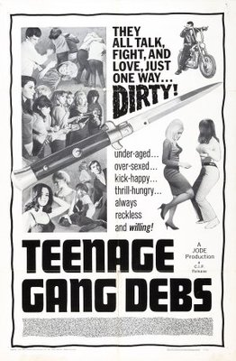 unknown Teenage Gang Debs movie poster