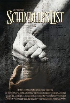 unknown Schindler's List movie poster