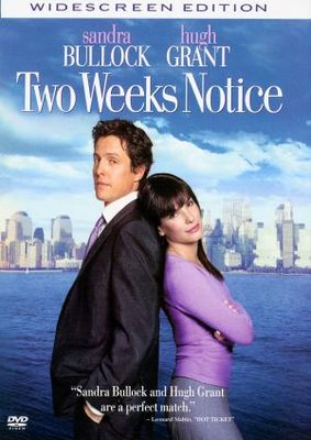 unknown Two Weeks Notice movie poster