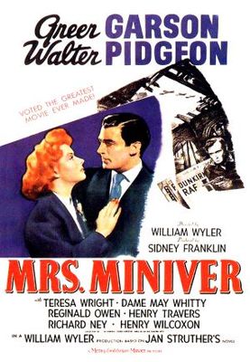 unknown Mrs. Miniver movie poster