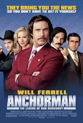 unknown Anchorman: The Legend of Ron Burgundy movie poster