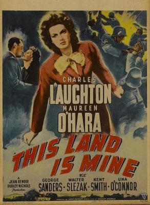unknown This Land Is Mine movie poster