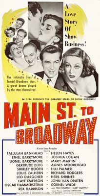 unknown Main Street to Broadway movie poster