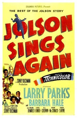 unknown Jolson Sings Again movie poster