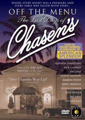 unknown Off the Menu: The Last Days of Chasen's movie poster